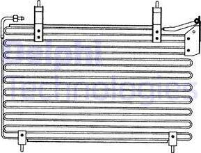 Delphi TSP0225150 - Kondensators, Gaisa kond. sistēma www.autospares.lv