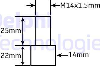 Delphi V22585013 - Amortizators www.autospares.lv