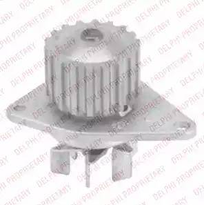 Delphi WP2557 - Water Pump www.autospares.lv