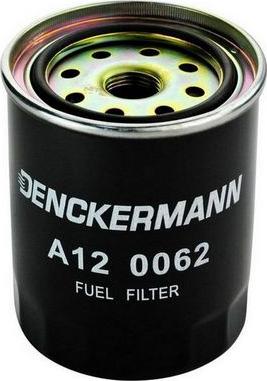 Denckermann A120062 - Degvielas filtrs www.autospares.lv