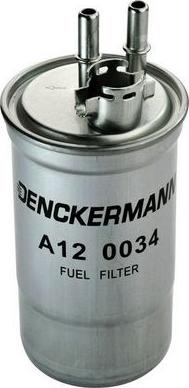 Denckermann A120034 - Degvielas filtrs www.autospares.lv