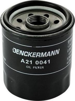 Denckermann A210041 - Eļļas filtrs autospares.lv