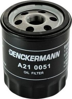 Denckermann A210051 - Oil Filter www.autospares.lv