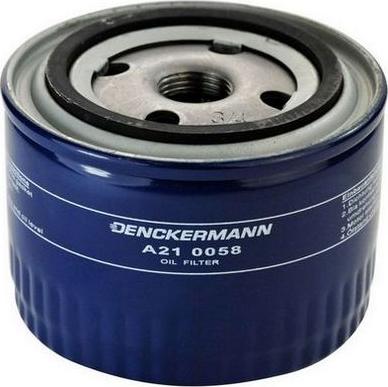 Denckermann A210058 - Eļļas filtrs www.autospares.lv