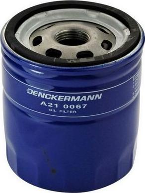 Denckermann A210067 - Масляный фильтр www.autospares.lv