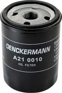 Denckermann A210010 - Oil Filter www.autospares.lv