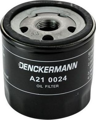 Denckermann A210024 - Масляный фильтр www.autospares.lv