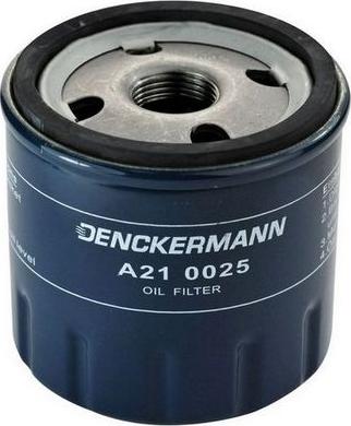 Denckermann A210025 - Eļļas filtrs www.autospares.lv