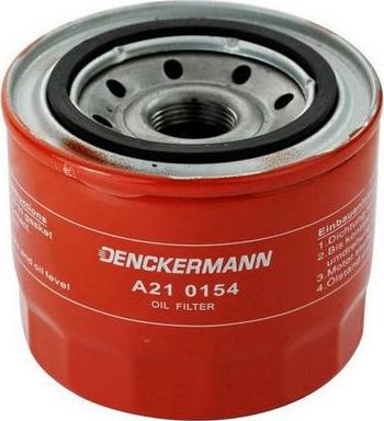 Denckermann A210154 - Oil Filter www.autospares.lv