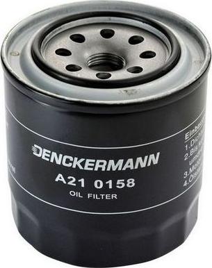 Denckermann A210158 - Eļļas filtrs www.autospares.lv