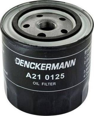 Denckermann A210125 - Eļļas filtrs autospares.lv