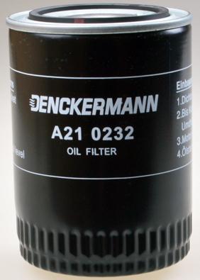 Denckermann A210232 - Oil Filter www.autospares.lv