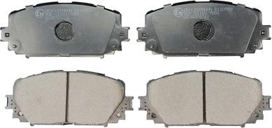 Denckermann B110959 - Brake Pad Set, disc brake www.autospares.lv