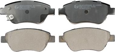 Denckermann B110954 - Brake Pad Set, disc brake www.autospares.lv