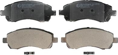 Denckermann B110976 - Brake Pad Set, disc brake www.autospares.lv