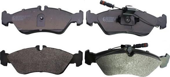 Denckermann B110471 - Brake Pad Set, disc brake www.autospares.lv