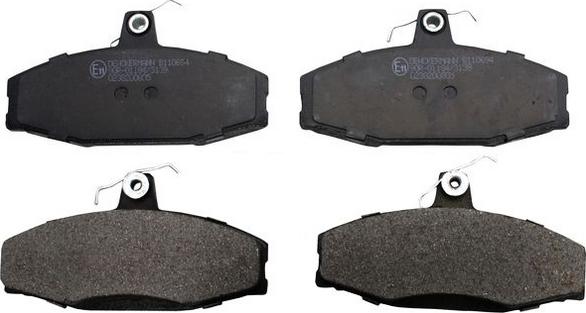 Denckermann B110694 - Brake Pad Set, disc brake www.autospares.lv