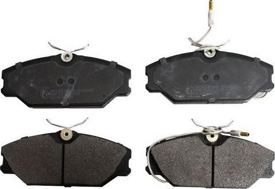 Denckermann B110645 - Brake Pad Set, disc brake www.autospares.lv