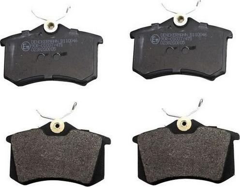 Denckermann B110046 - Brake Pad Set, disc brake www.autospares.lv