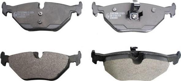 Denckermann B110054 - Brake Pad Set, disc brake www.autospares.lv