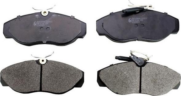 Denckermann B110113 - Brake Pad Set, disc brake www.autospares.lv