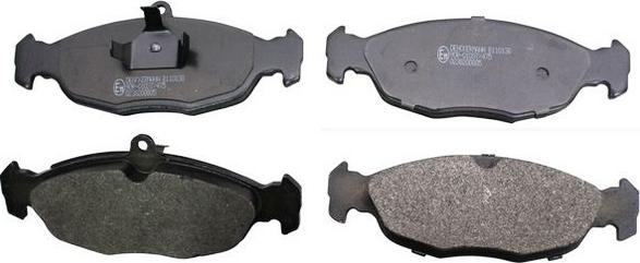 Denckermann B110138 - Brake Pad Set, disc brake www.autospares.lv