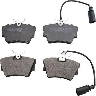 Denckermann B110846 - Brake Pad Set, disc brake www.autospares.lv