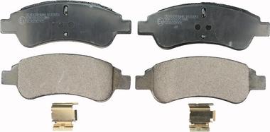 Denckermann B110851 - Тормозные колодки, дисковые, комплект www.autospares.lv