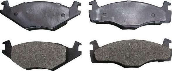 Denckermann B110832 - Brake Pad Set, disc brake www.autospares.lv