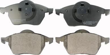 Denckermann B110872 - Brake Pad Set, disc brake www.autospares.lv