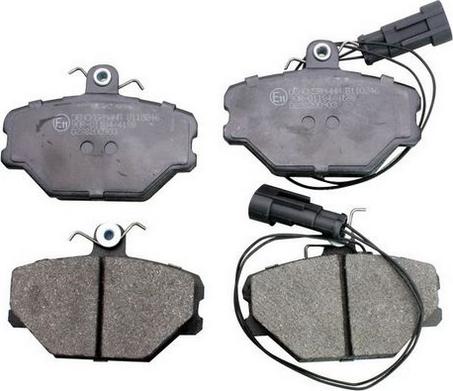 Denckermann B110246 - Brake Pad Set, disc brake www.autospares.lv