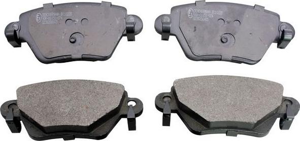 Denckermann B110228 - Brake Pad Set, disc brake www.autospares.lv