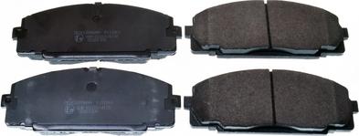 Denckermann B111061 - Brake Pad Set, disc brake www.autospares.lv