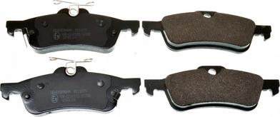 Denckermann B111075 - Brake Pad Set, disc brake www.autospares.lv