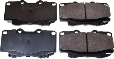 Denckermann B111191 - Brake Pad Set, disc brake www.autospares.lv