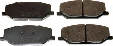 Denckermann B111197 - Brake Pad Set, disc brake www.autospares.lv