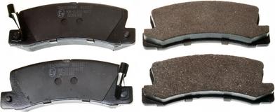 Denckermann B111157 - Brake Pad Set, disc brake www.autospares.lv