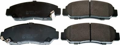 Denckermann B111165 - Brake Pad Set, disc brake www.autospares.lv