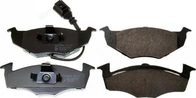 Denckermann B111119 - Brake Pad Set, disc brake www.autospares.lv