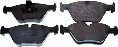 Denckermann B111110 - Brake Pad Set, disc brake www.autospares.lv