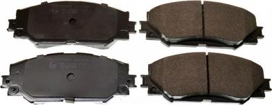 Denckermann B111189 - Brake Pad Set, disc brake www.autospares.lv