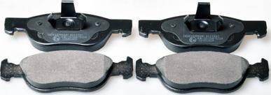 Denckermann B111243 - Brake Pad Set, disc brake www.autospares.lv