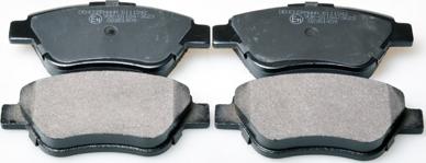 Denckermann B111242 - Brake Pad Set, disc brake www.autospares.lv