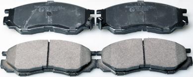 Denckermann B111264 - Brake Pad Set, disc brake www.autospares.lv