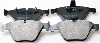 Denckermann B111225 - Brake Pad Set, disc brake www.autospares.lv