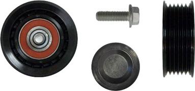 Denckermann P314002 - Pulley, v-ribbed belt www.autospares.lv