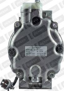 Denso 447190-6200 - Kompresors, Gaisa kond. sistēma www.autospares.lv