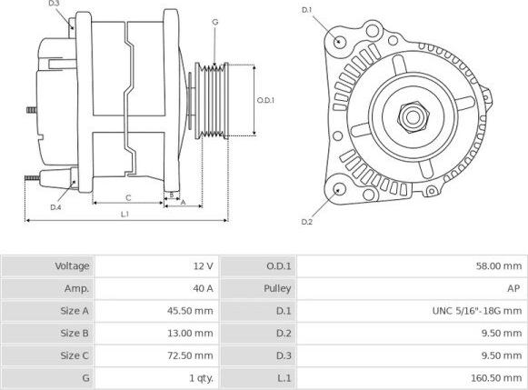 Denso 0210008420 - Ģenerators www.autospares.lv