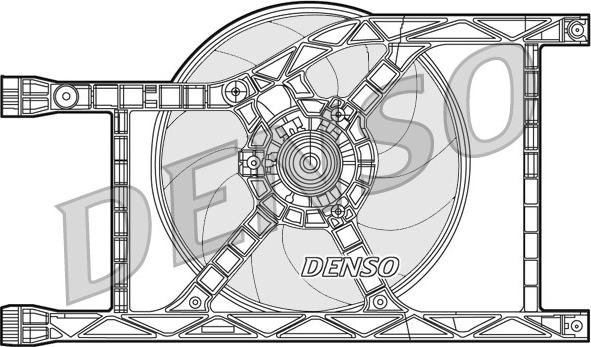 Denso DER09045 - Ventilators, Motora dzesēšanas sistēma www.autospares.lv