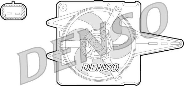 Denso DER09056 - Ventilators, Motora dzesēšanas sistēma www.autospares.lv